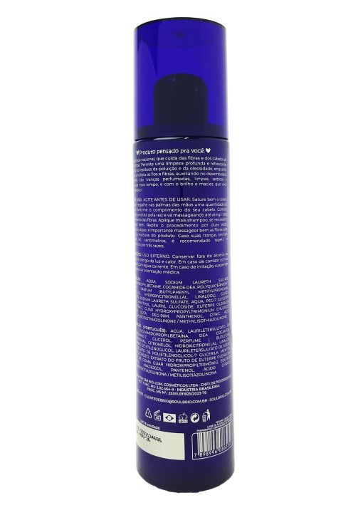 Shampoo Vegano Hidratante Para Fibra Sintética e Orgânica - Minhas Tranças Meu Brio - Fragrância Cítrica - Imagem 2