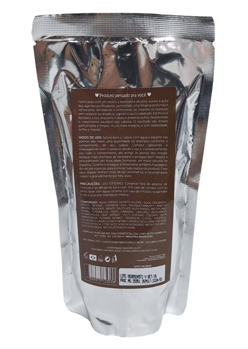 REFIL - Shampoo Vegano Removedor De Resíduos Para Dread - Imagem 2