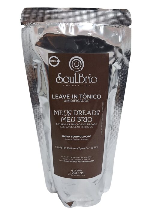 Refil Leave In Tônico Umidificador Para Dread - Meus Dreads Meu Brio - Preço de Lançamento