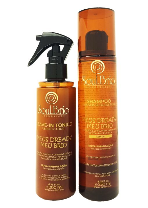 Kit Básico Shampoo Removedor de Resíduos e Leave- In Tônico